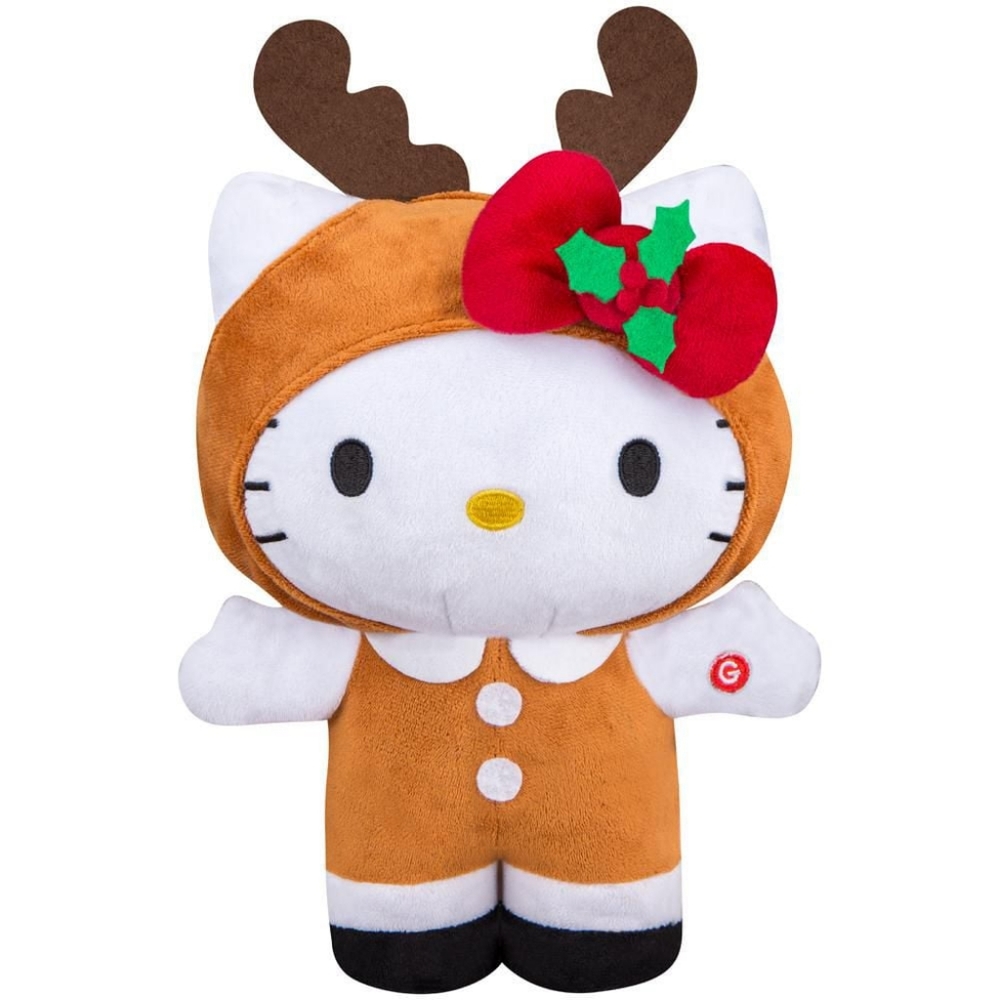 Walking Hello Kitty Christmas Reindeer  Plush Waddler Walker